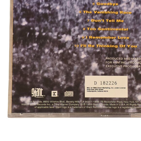 Air Supply The Vanishing Race CD Album 1993 Goodbye Its Never Too Late - Picture 3 of 5